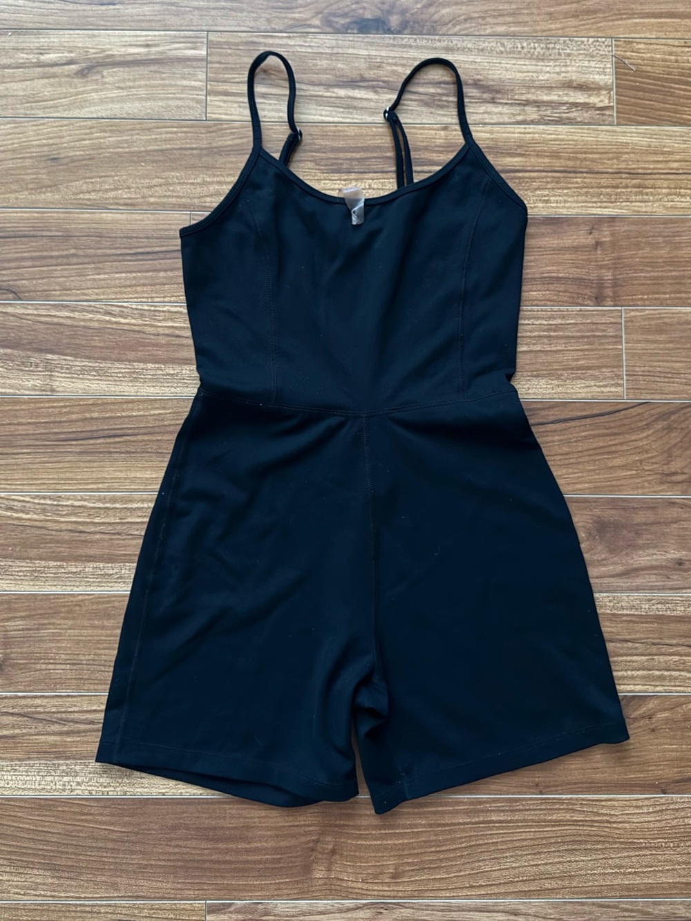 Garage Black Romper Size Small Cami Adjustable Straps Athletic Lounge Jumpsuit